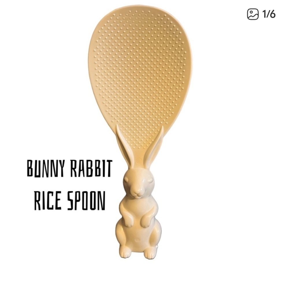 Big Eared Rabbit Rice Paddle NWT - Picture 4 of 5